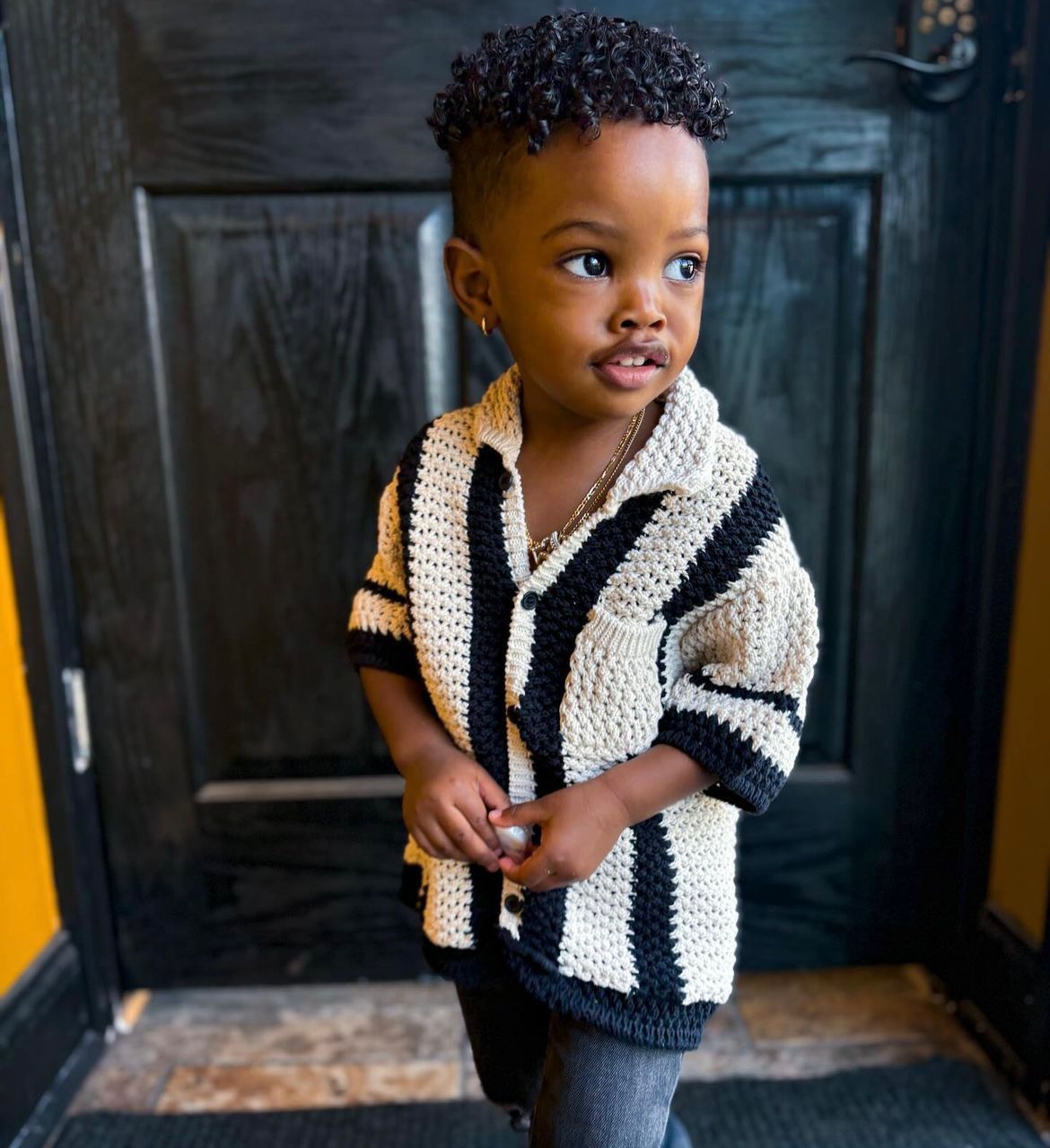 Oversized Strip Crochet