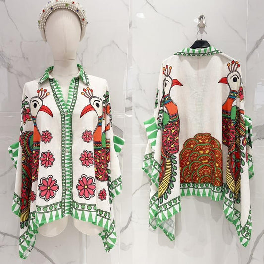 Printed Oversized Shirt
