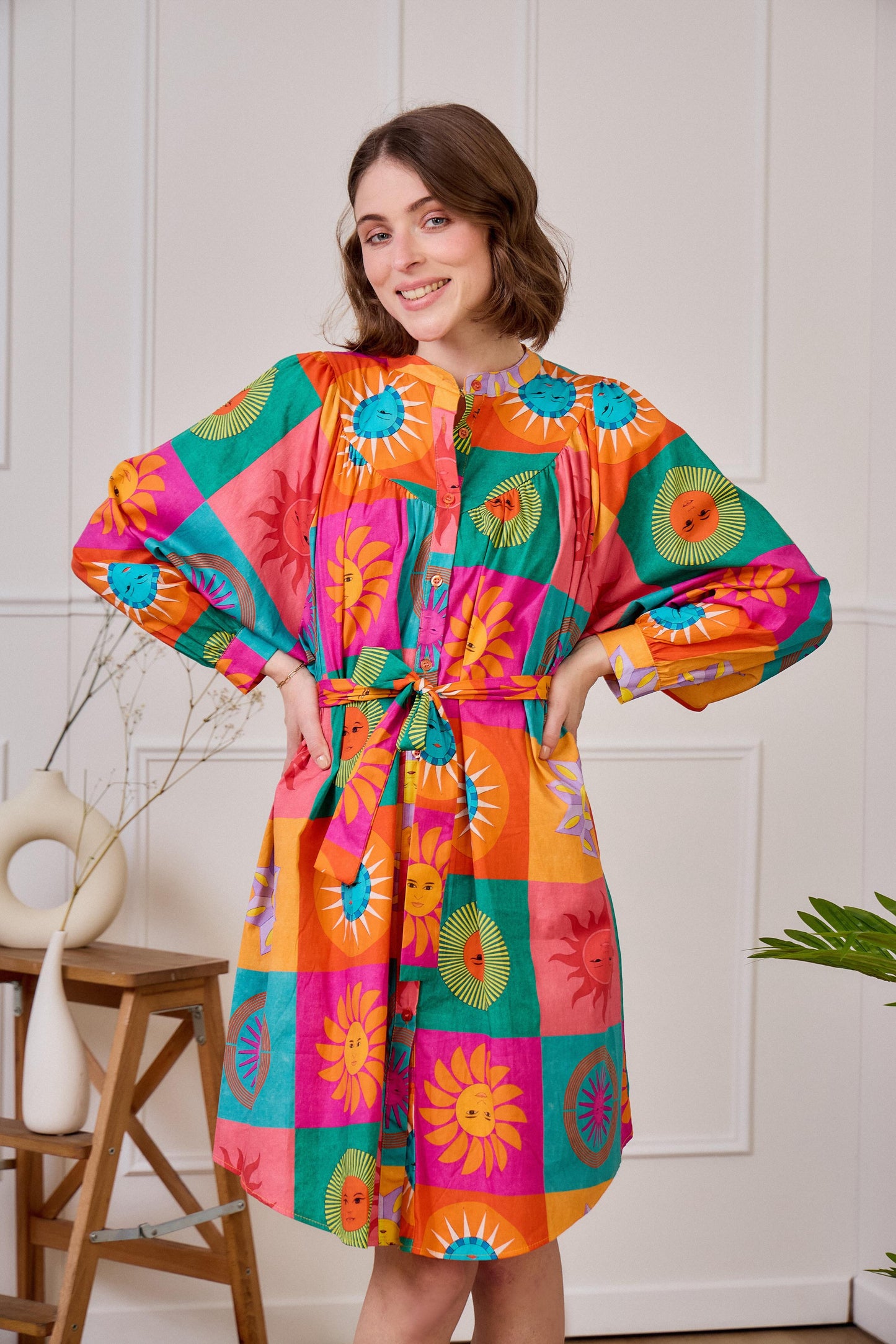Multicolor Sun Dress