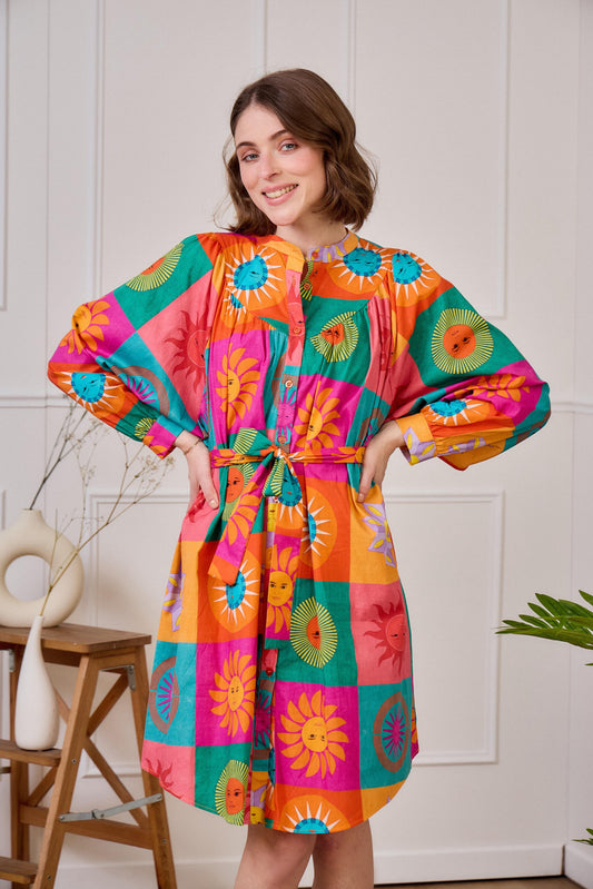 Multicolor Sun Dress