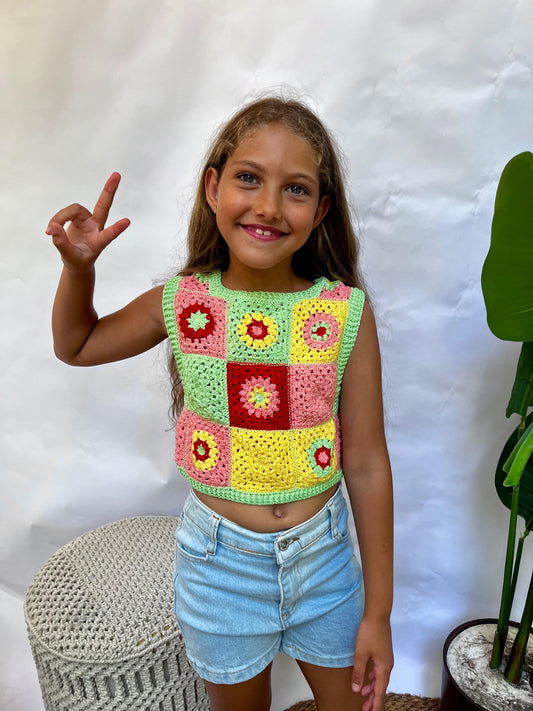 Handmade Colored Top (100% Pure Cotton)