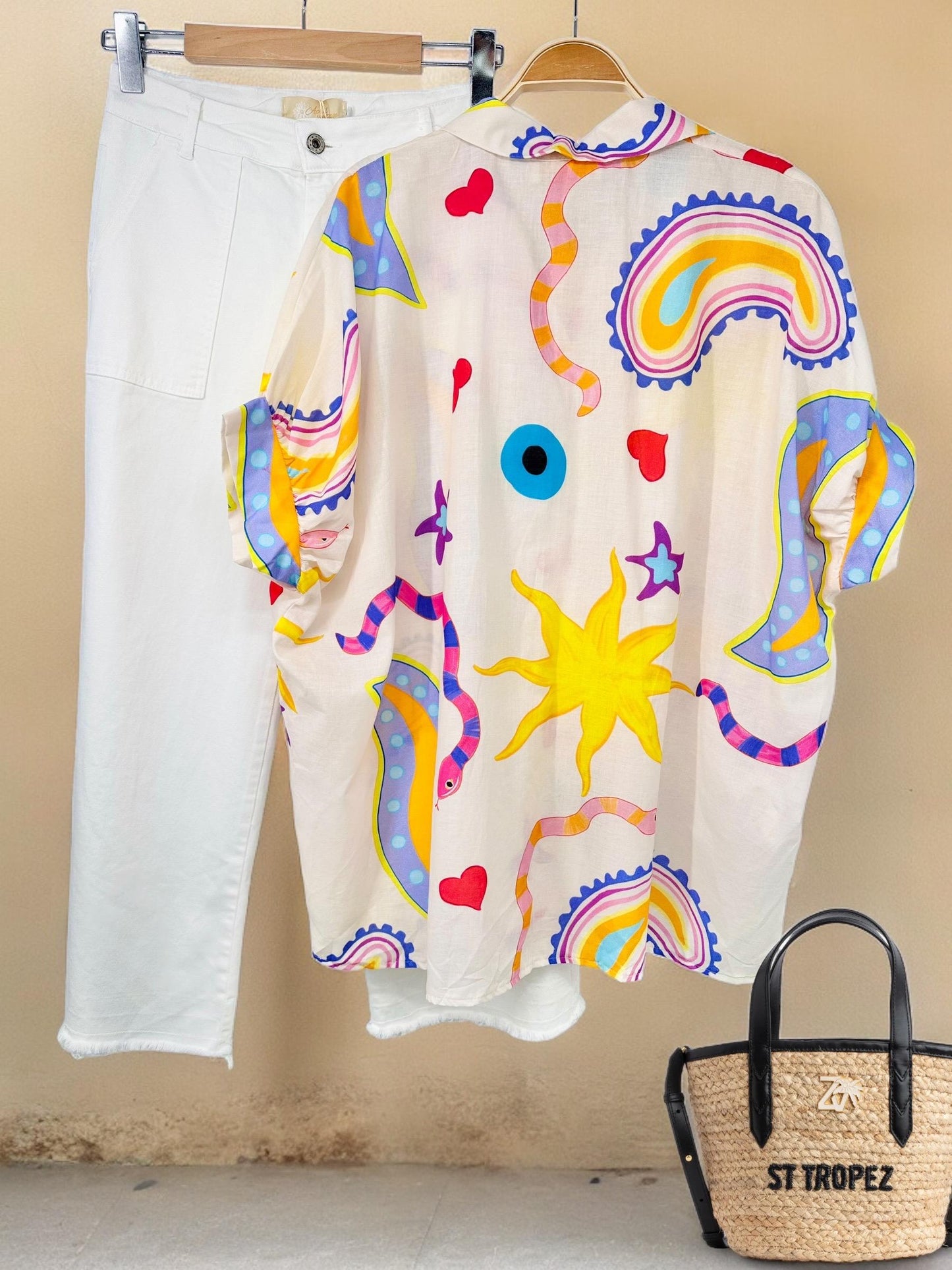 Snake Linen Shirt