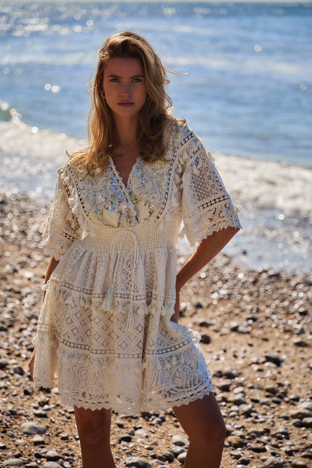 Short Crochet Dress
