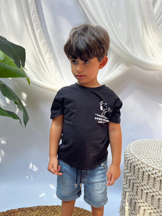 Golf Black T-shirt