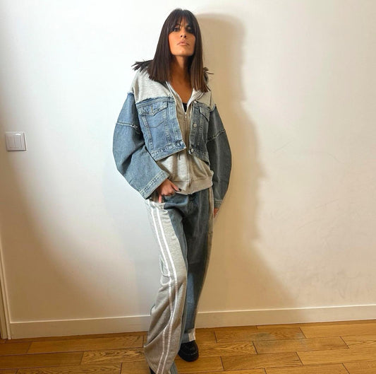 Jacket Denim Mix