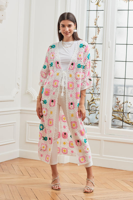 Kimono Crochet Colorful