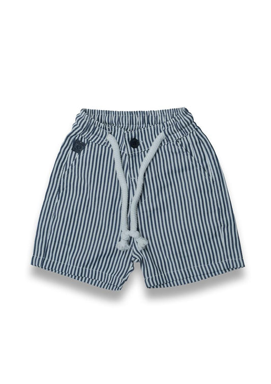 Dark Blue Linen Short