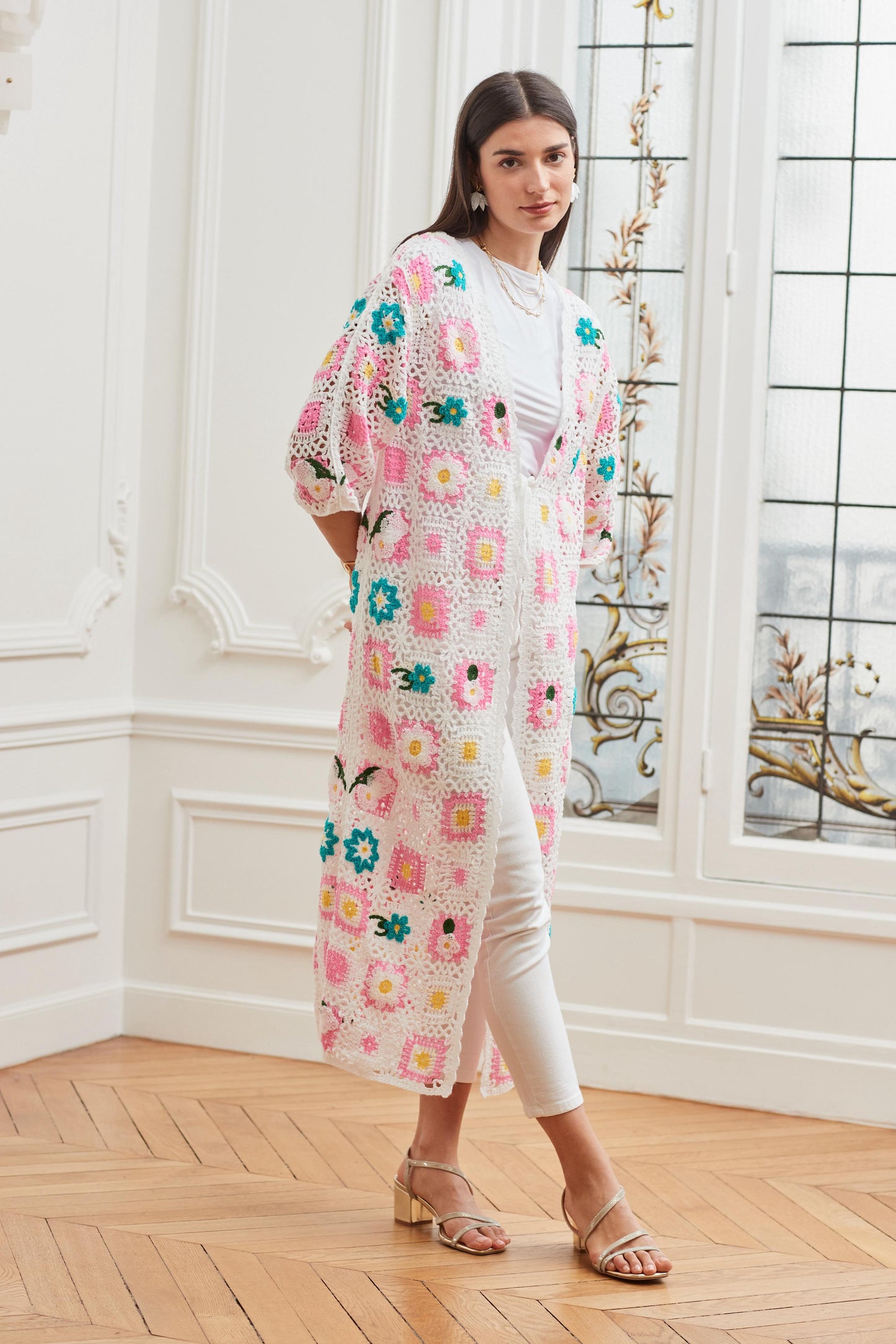 Kimono Crochet Colorful