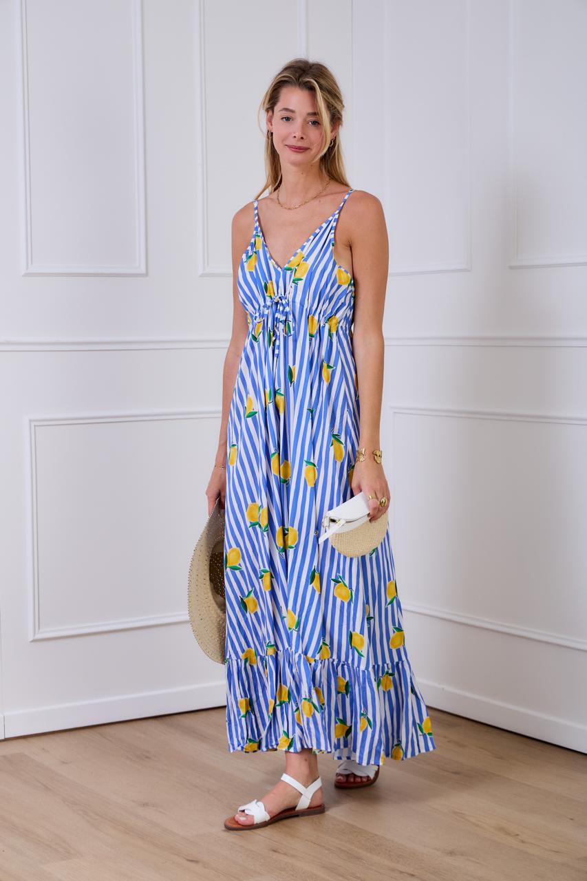 Dress Blue Lemon