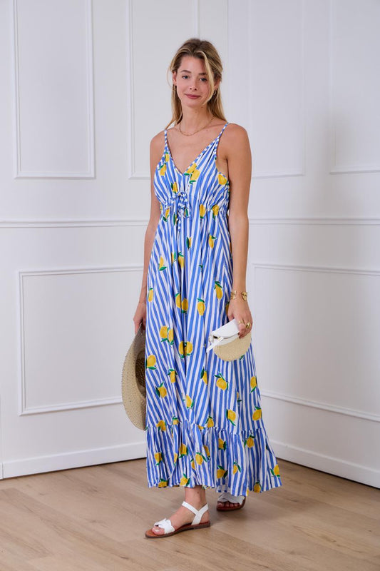 Dress Blue Lemon