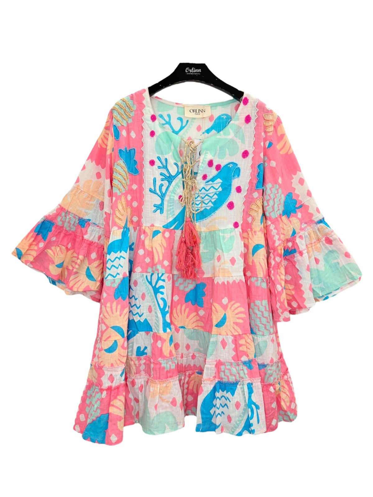 Short Dress Colorful Orlin
