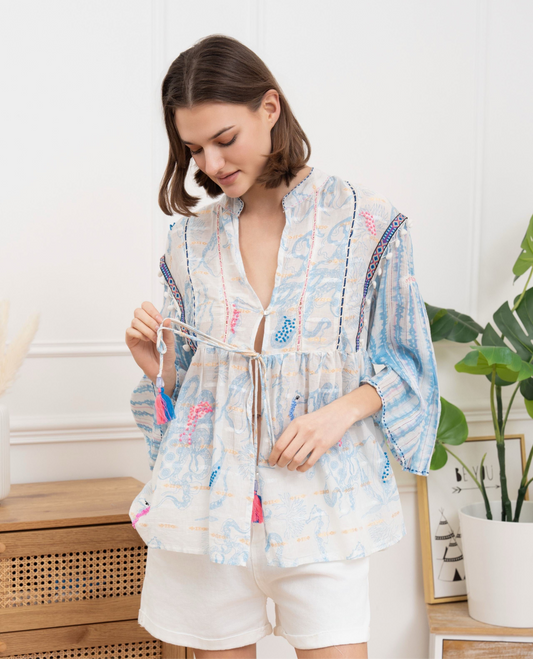 Blouse blue NG
