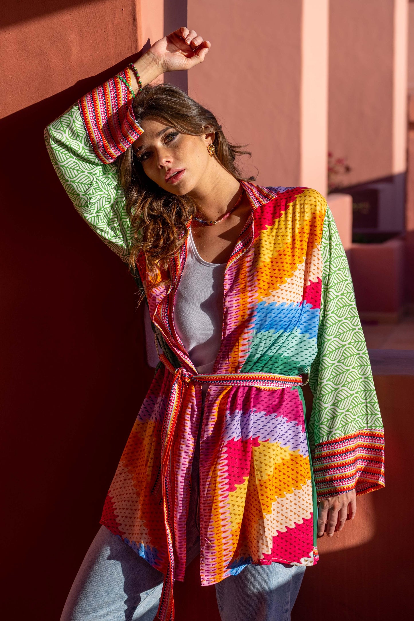 Cardigan Silk Colored G&S