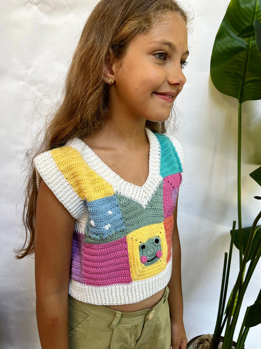 Handmade Colored Top (100% Pure Cotton)