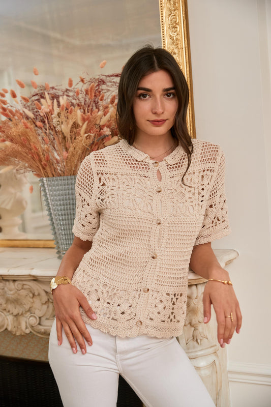 Handmade Crochet Chemise