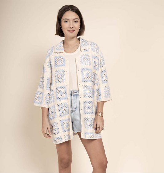 Crochet Exquis Blue