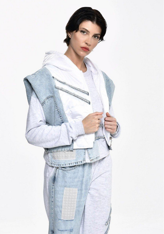 Vest white Denim dq