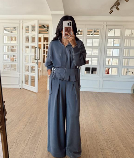 Navy set belt