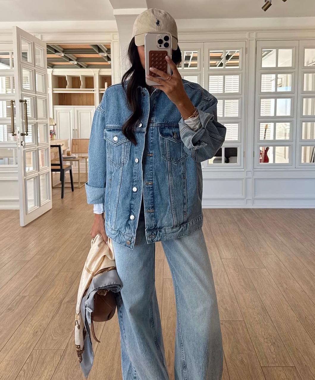 Plain Denim Jacket