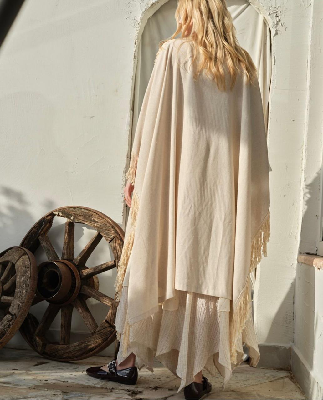 Fringes kimono