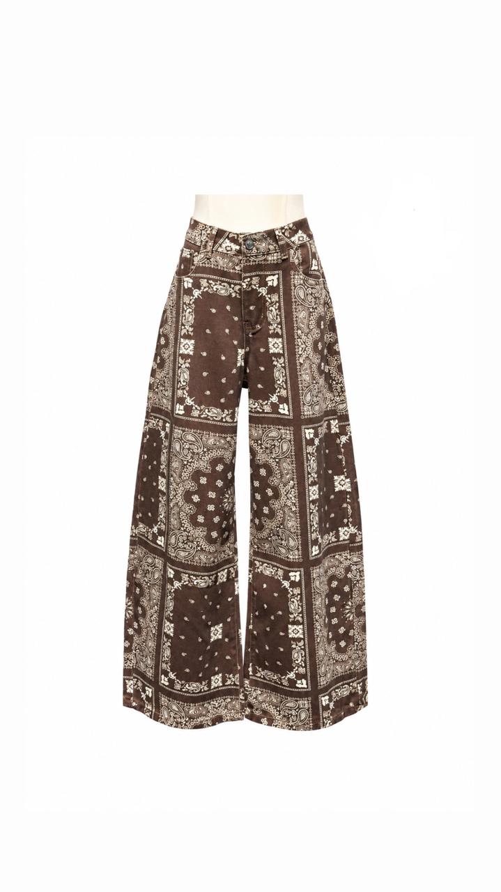 Pants bandana brown