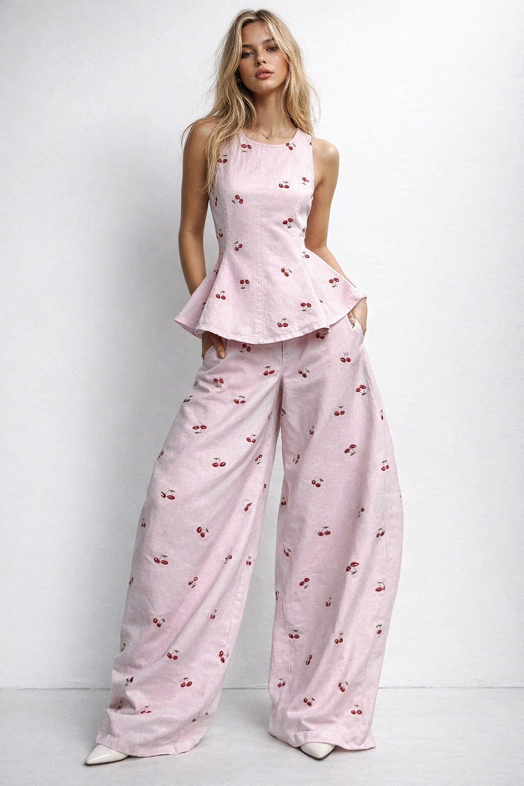 Set pink cherry