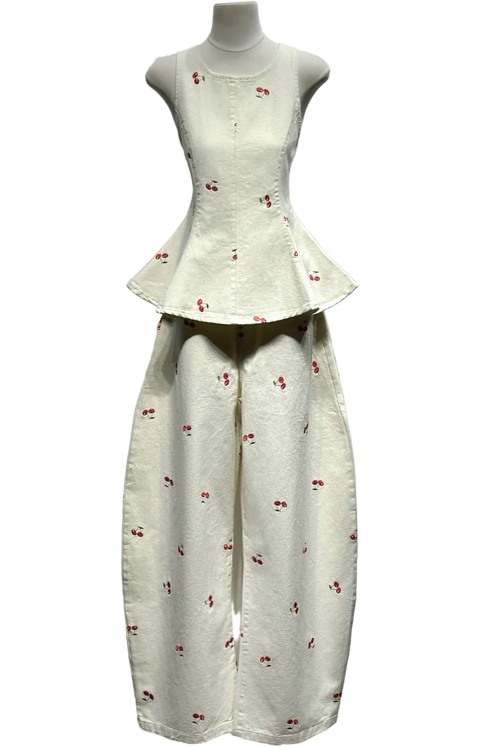Set offwhite cherry