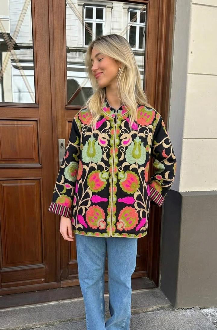 Jacket embroidery