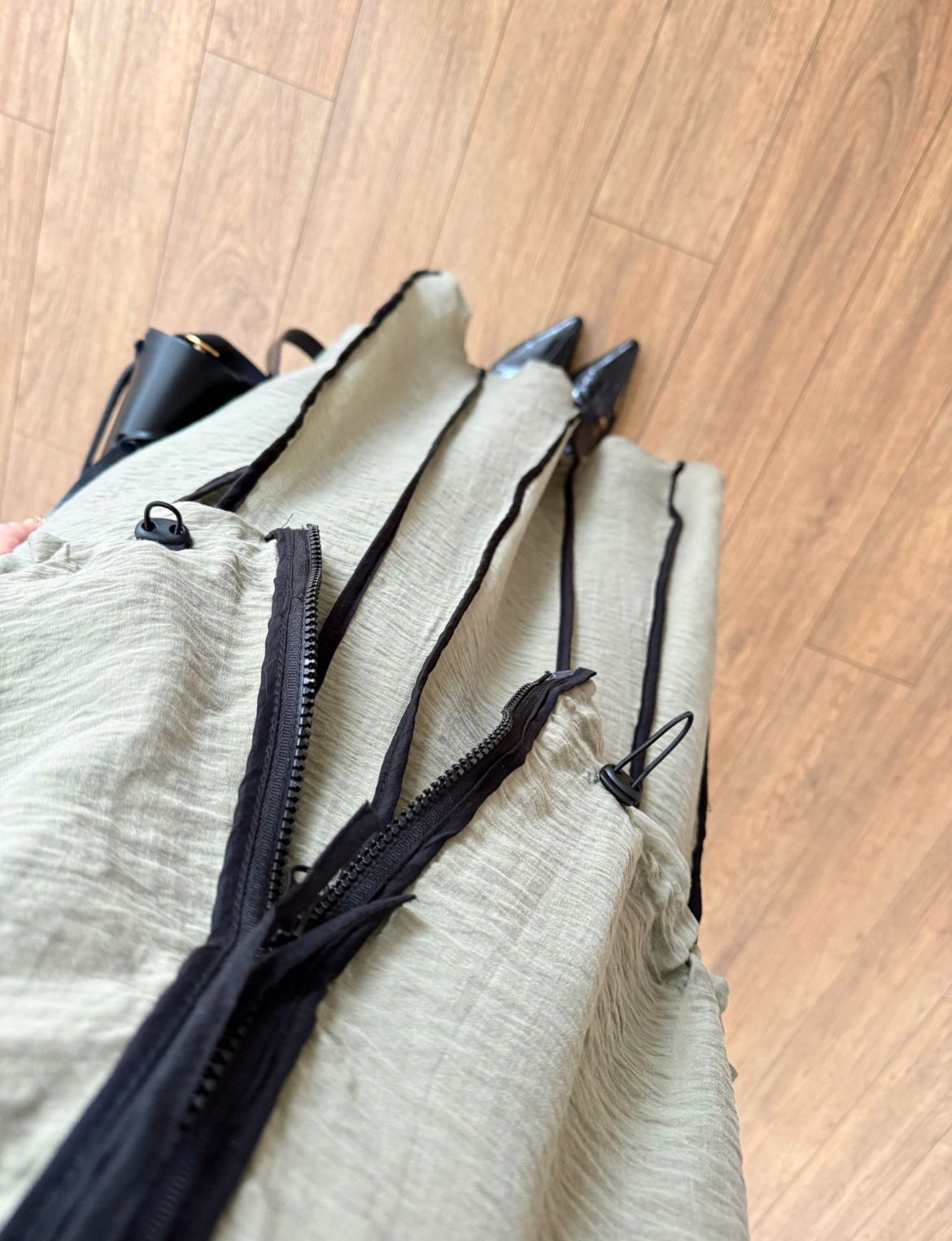 Set olive skirt