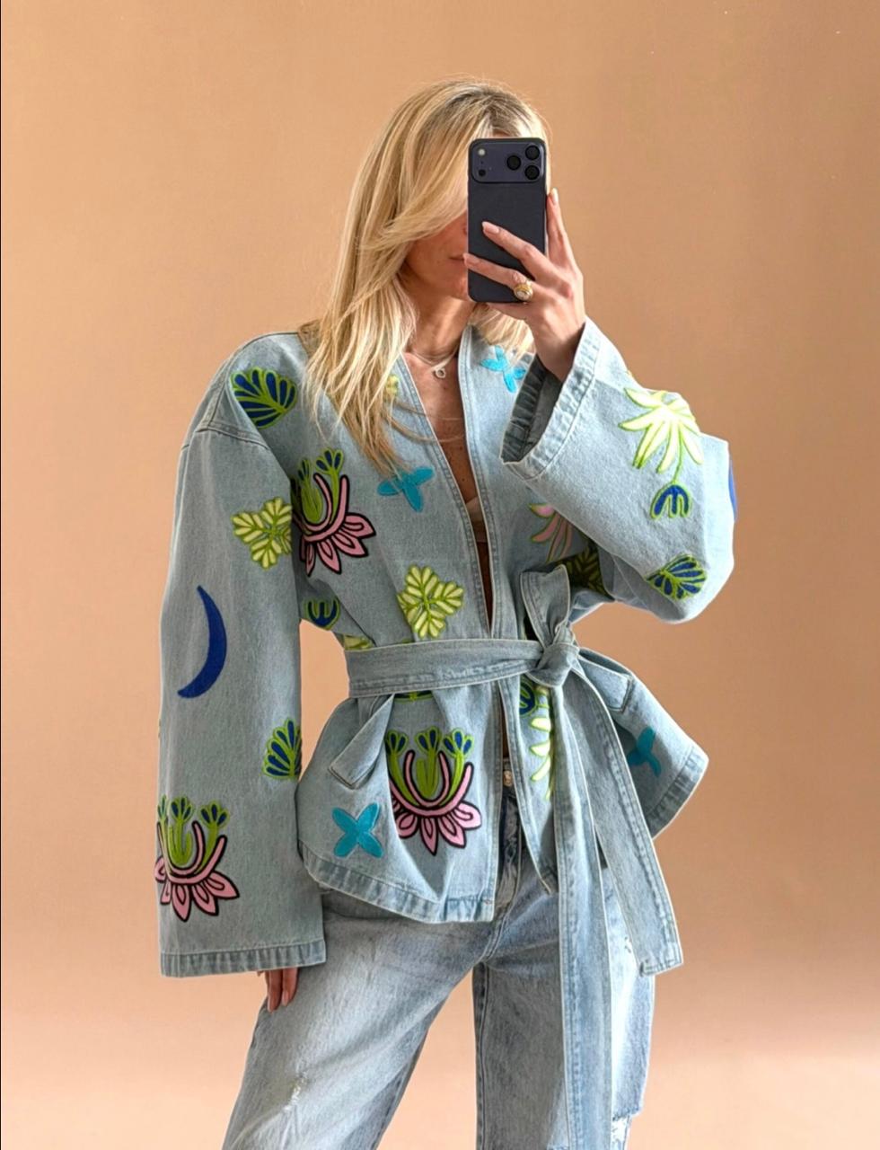 Jacket embroidery