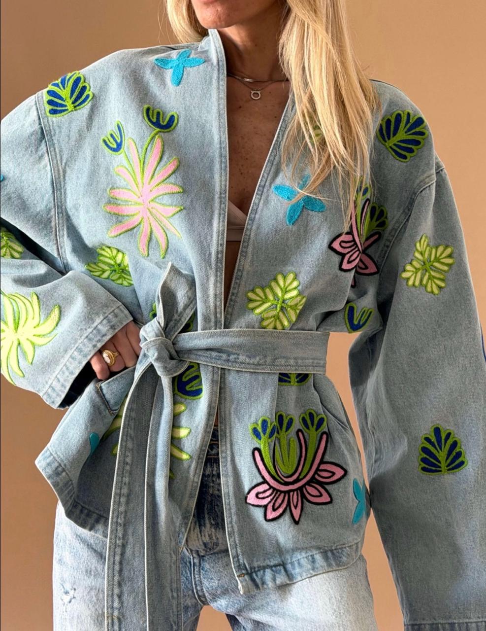 Jacket embroidery