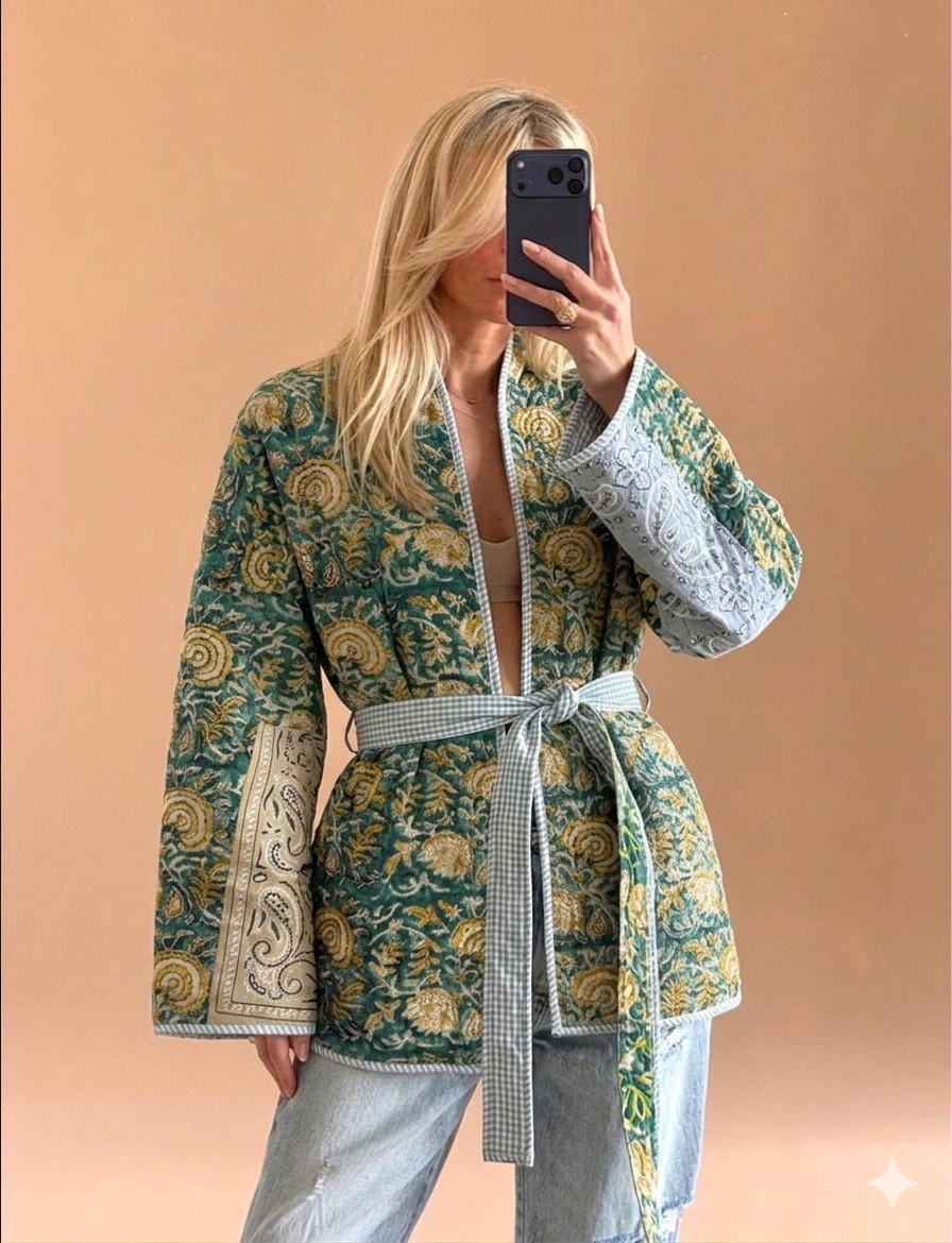 Jacket bandana floral