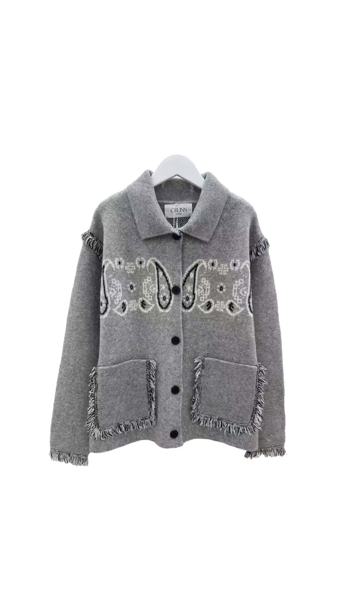 Jacket Bandana 2 Pockets Grey