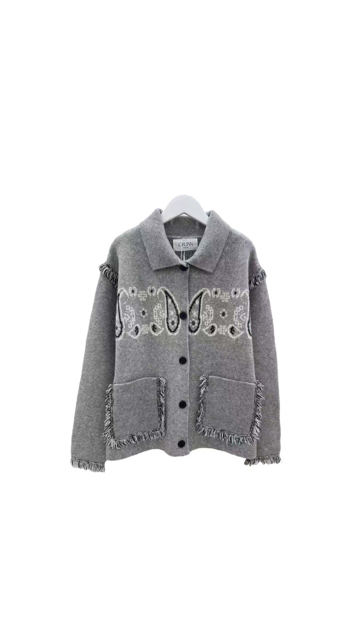 Jacket Bandana 2 Pockets Grey