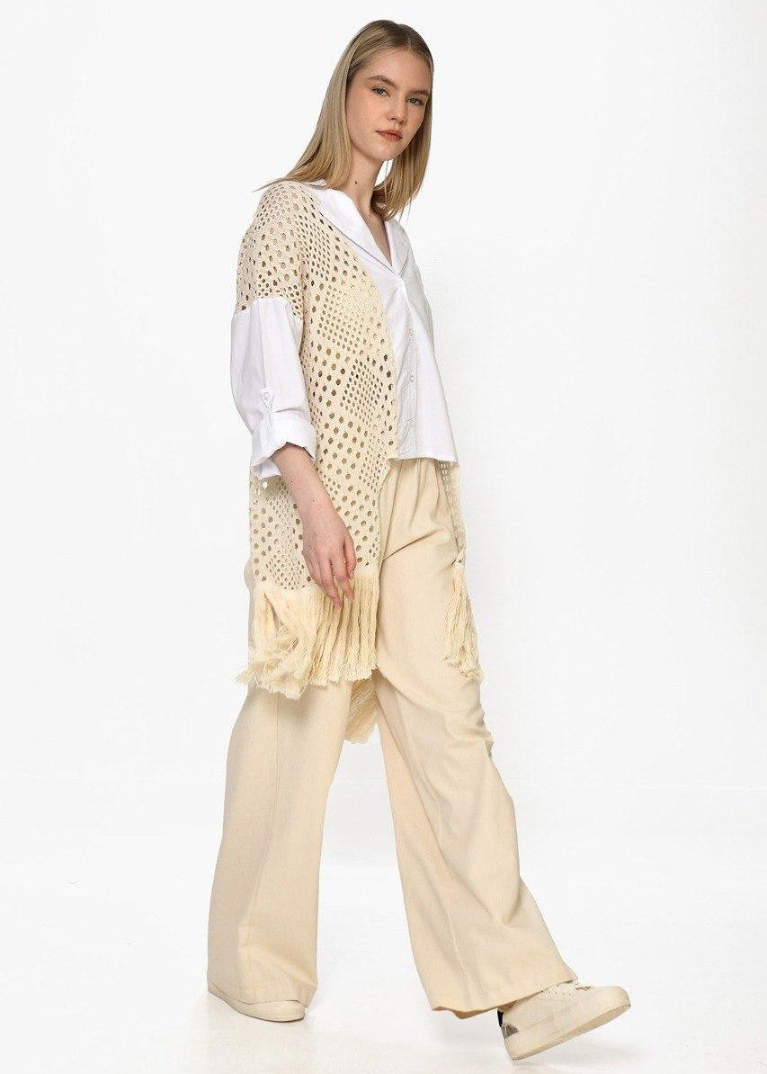 Shirt side crochet