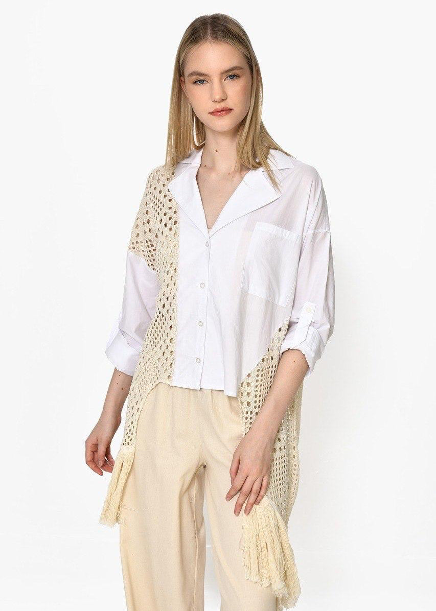 Shirt side crochet