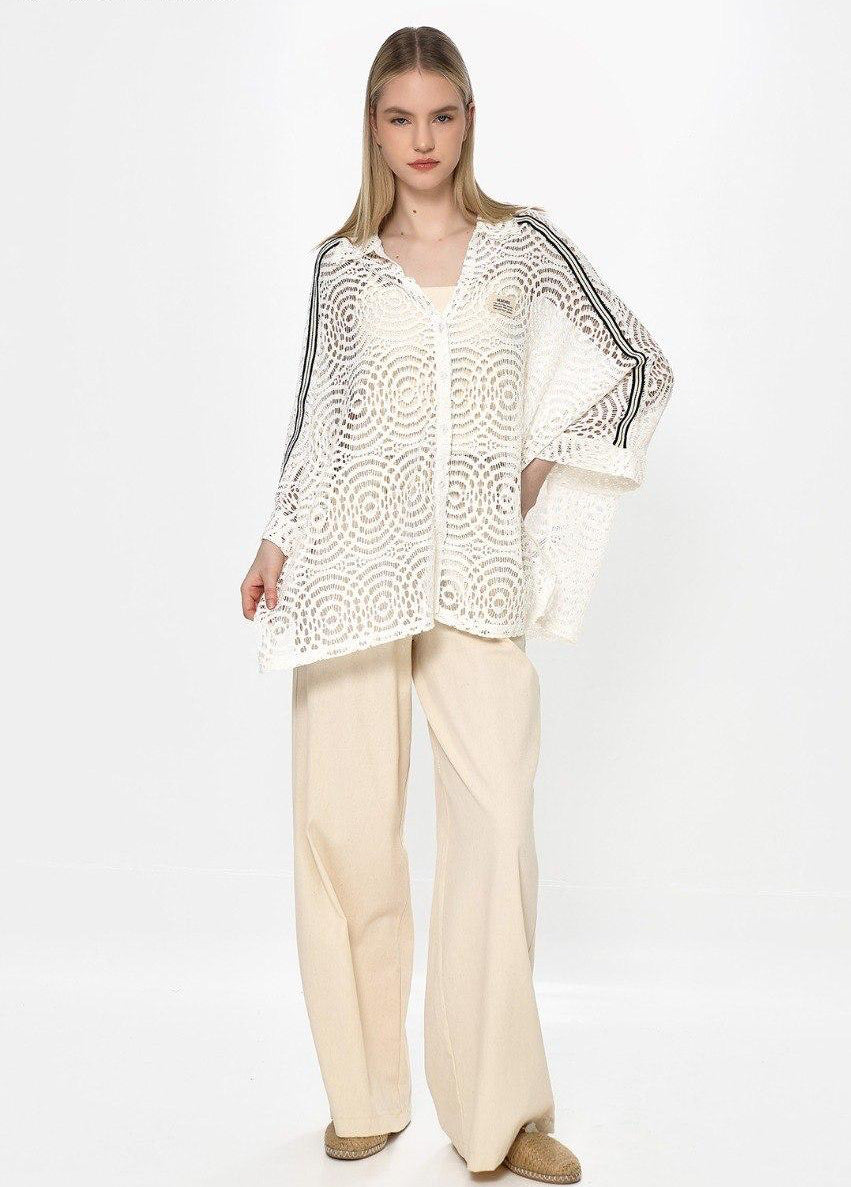Shirt oversized mesh