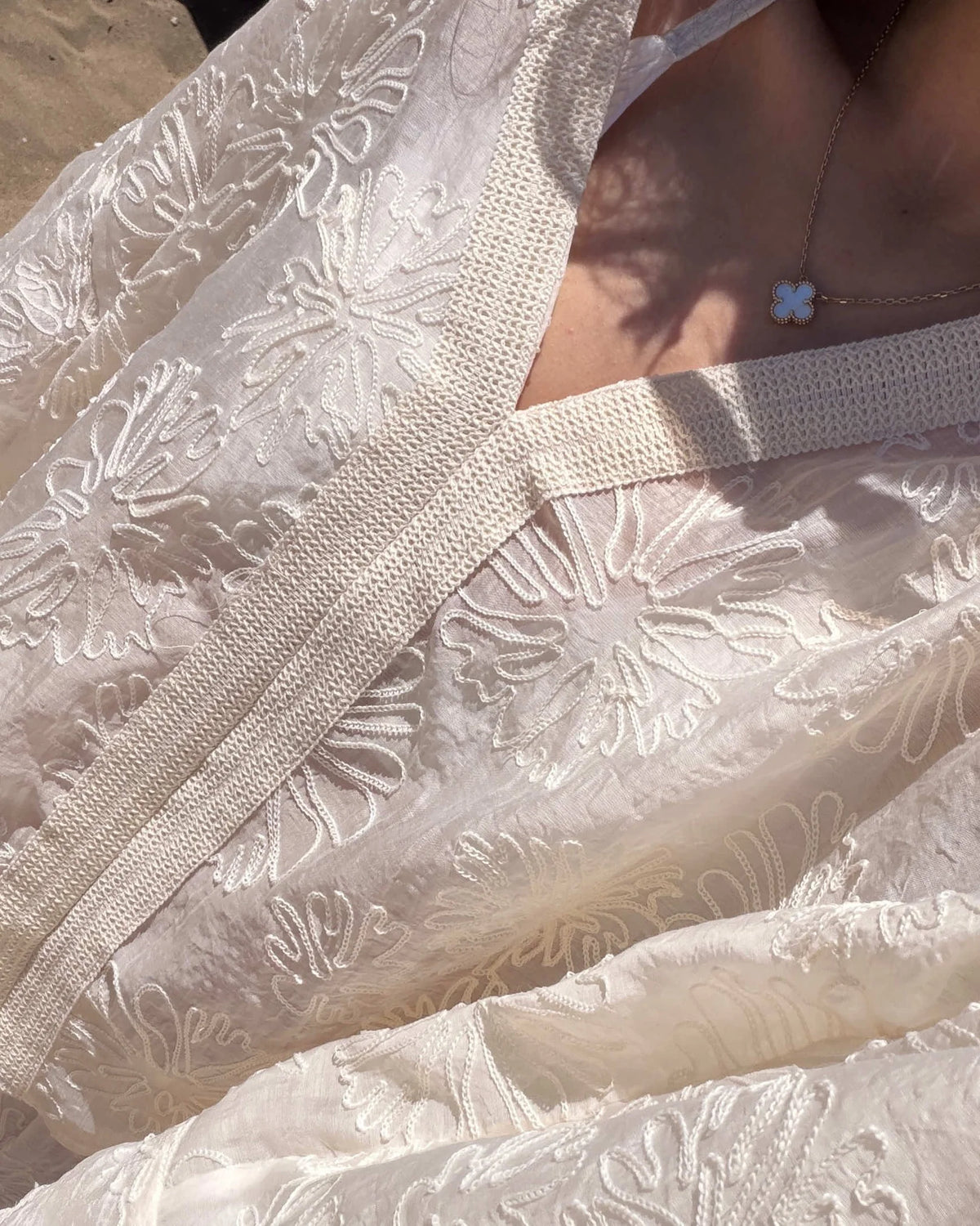 Set Embroidery Offwhite