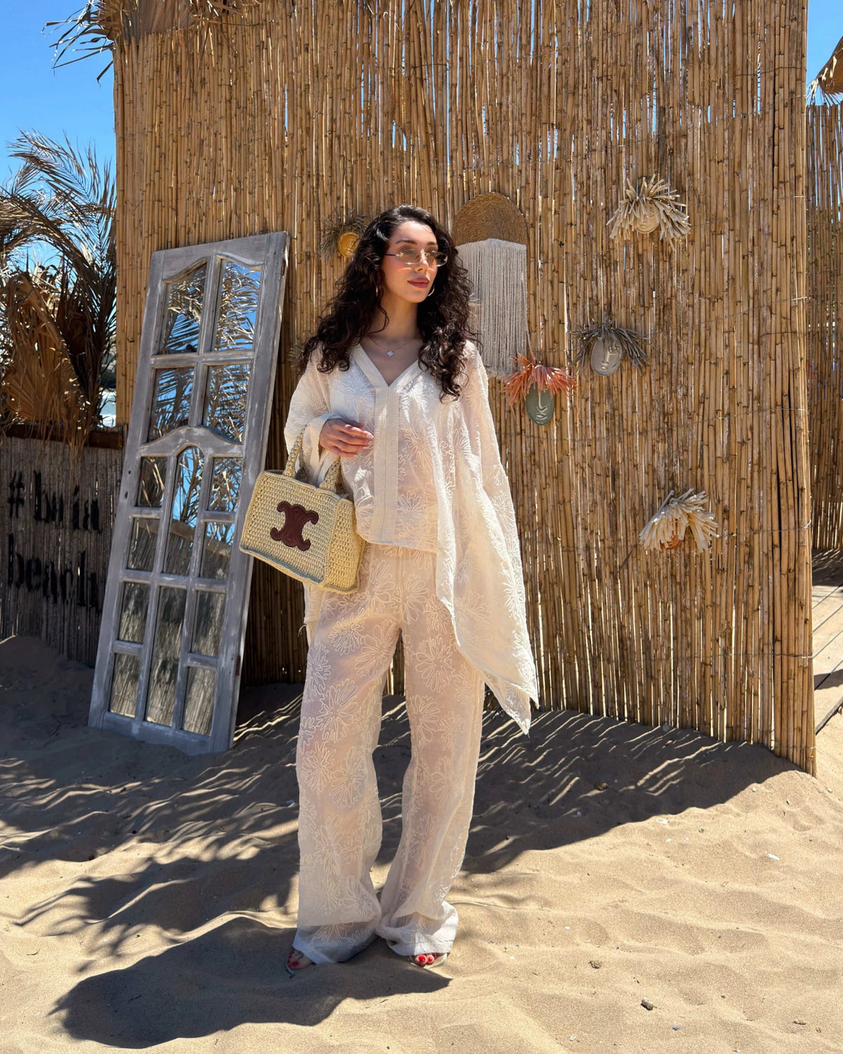 Set Embroidery Offwhite