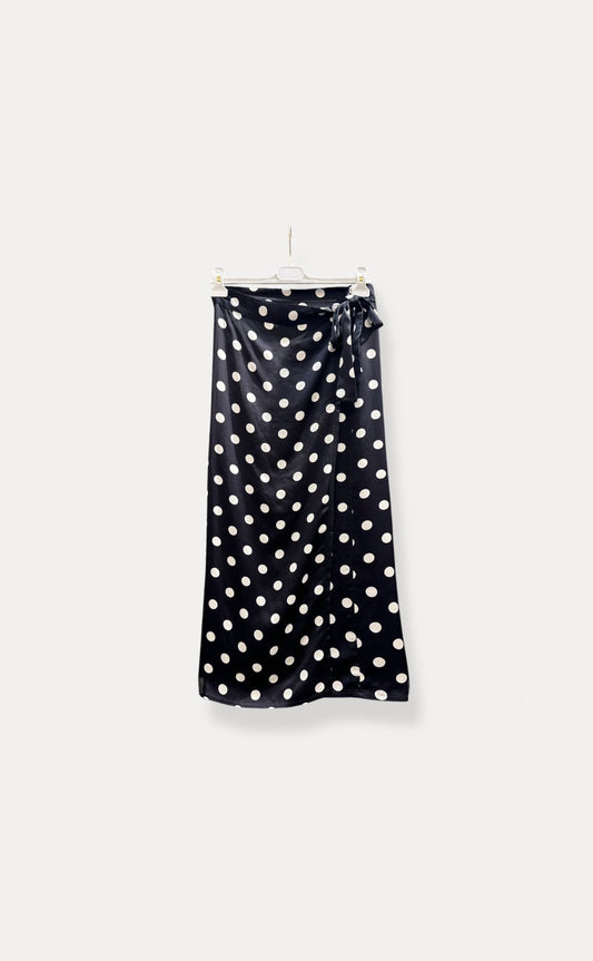 Skirt polka black