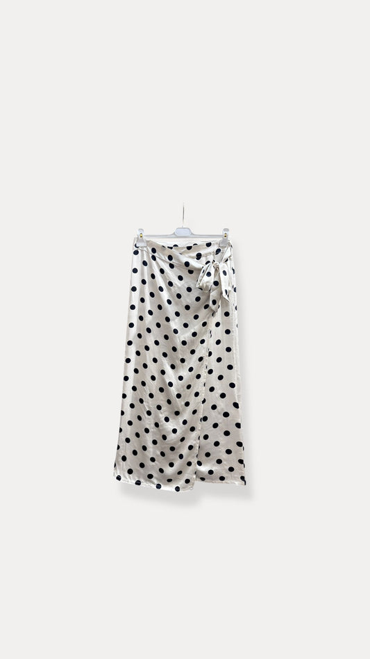 Skirt polka white