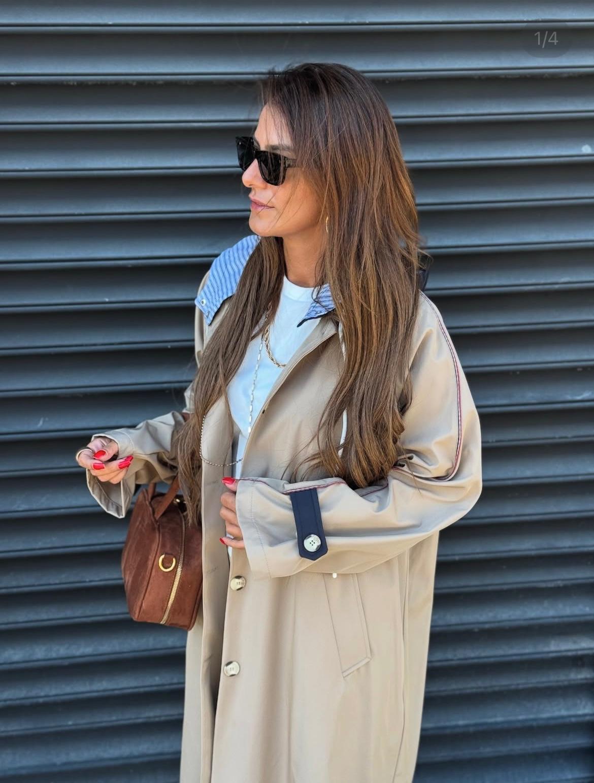 Trenchcoat hoddie
