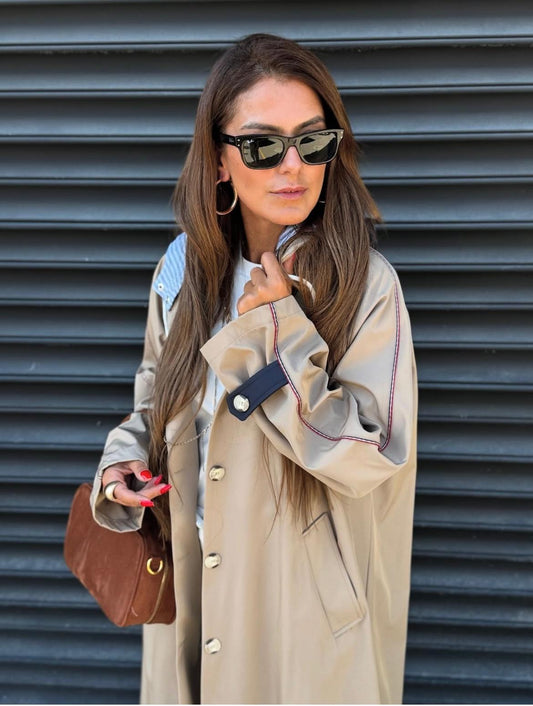 Trenchcoat hoddie