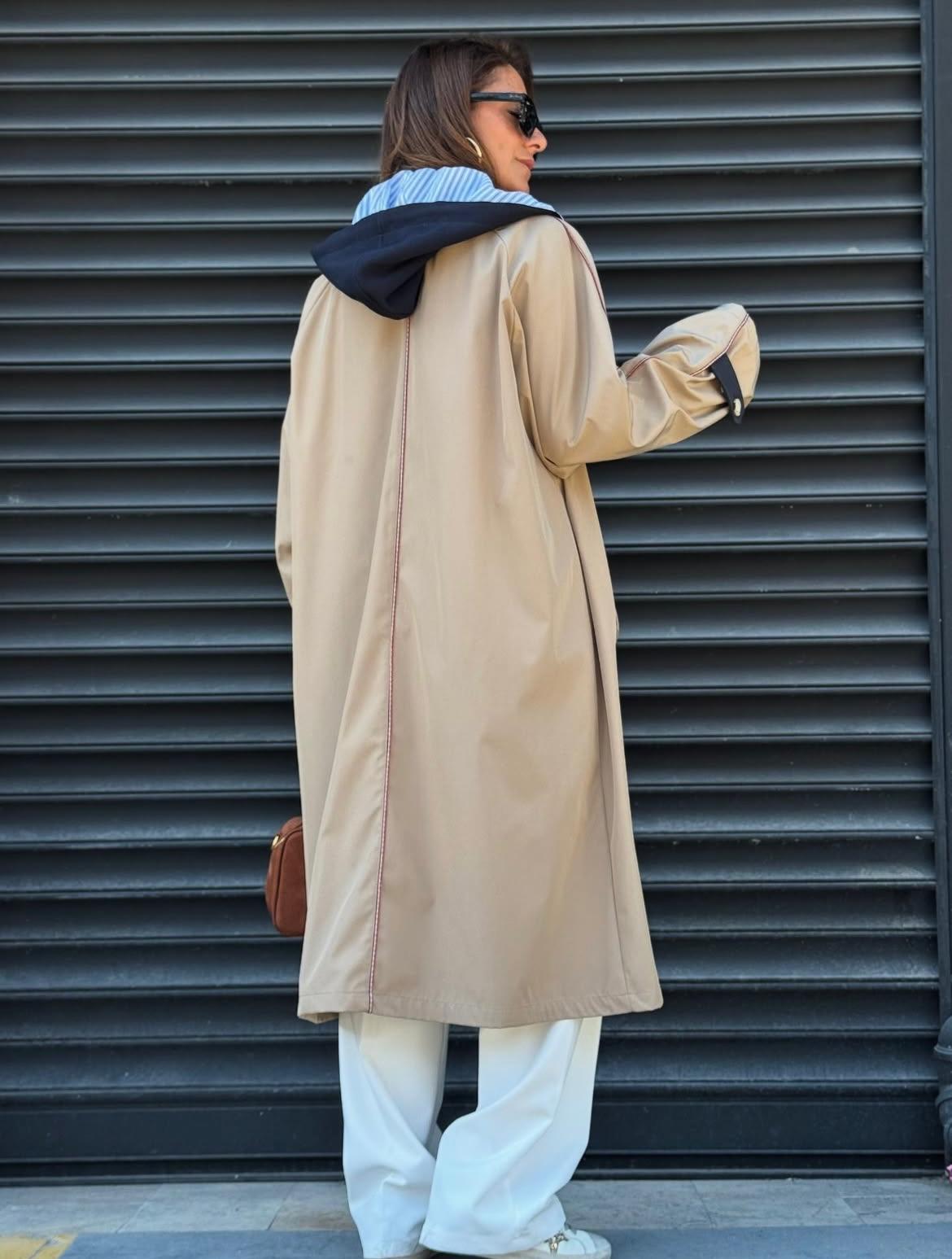 Trenchcoat hoddie