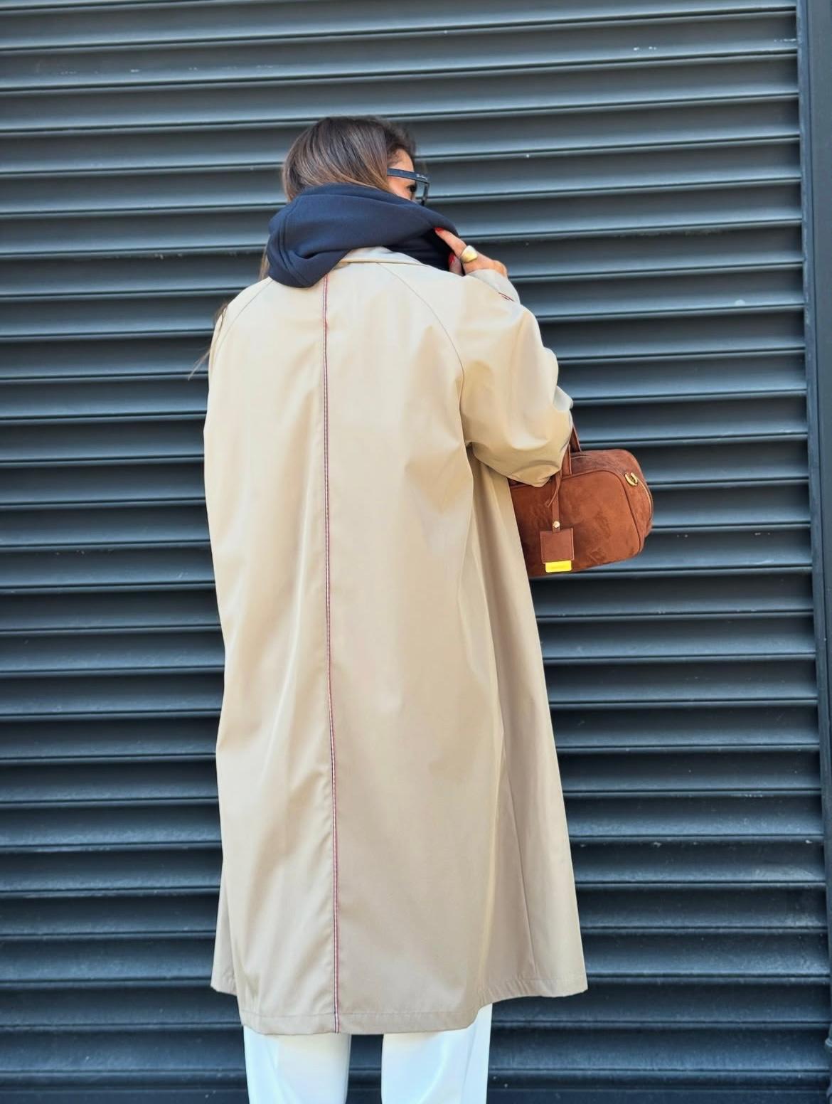 Trenchcoat hoddie