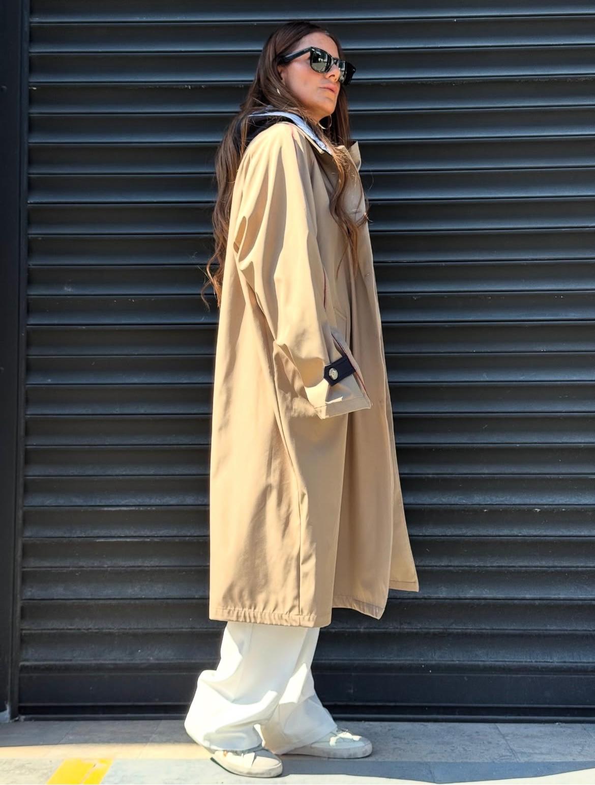 Trenchcoat hoddie