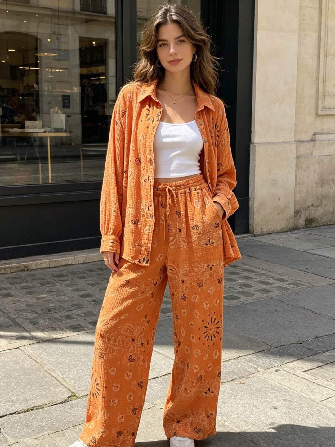Bandana set orange