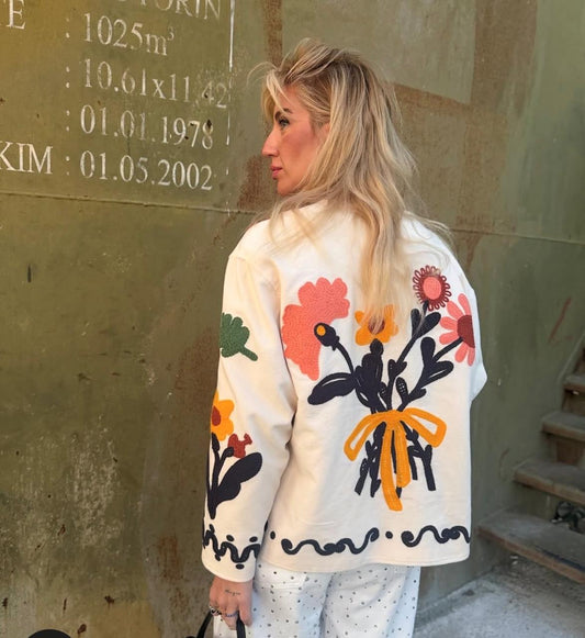 Jacket embroidery