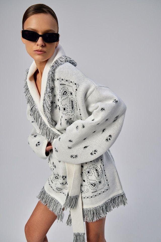 Jacket Bandana White