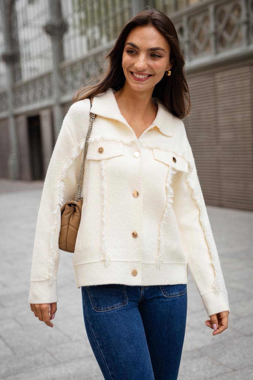 Jacket Wool Off White